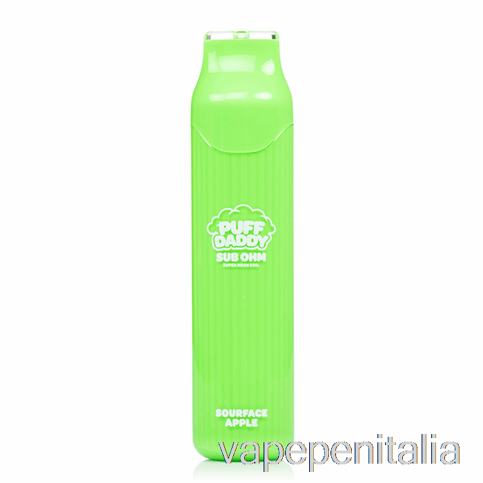 Vape In Italia Puff Daddy 6000 Mela Sourface Usa E Getta